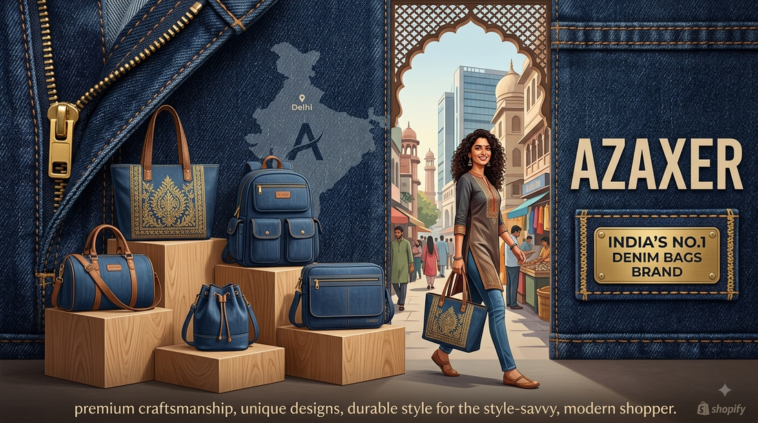 Azaxer: India’s No.1 Denim Bags Brand