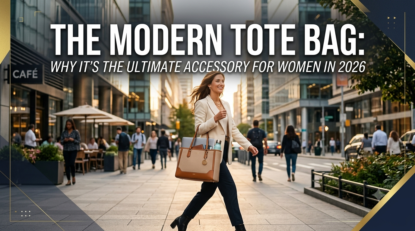 The Modern Tote Bag: Why It’s the Ultimate Accessory for Women in 2026