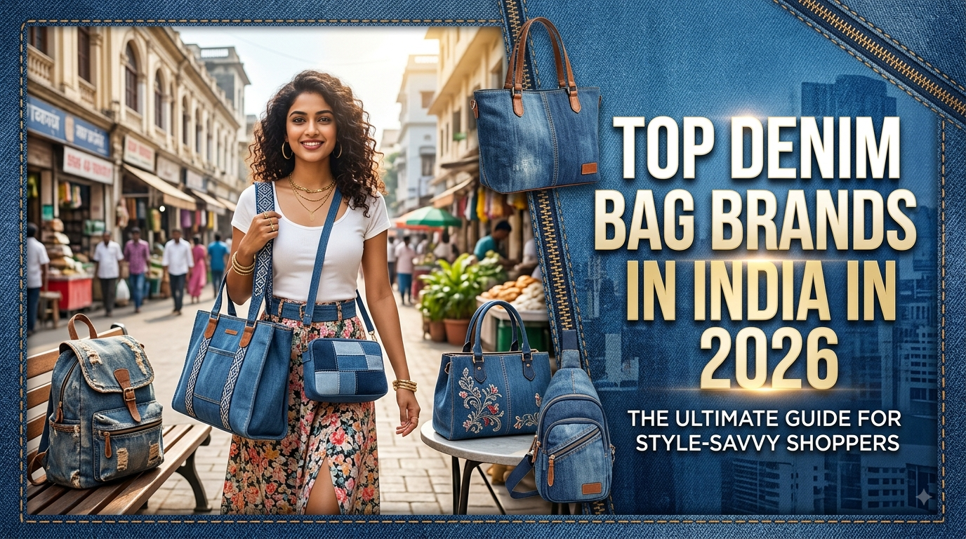 Top Denim Bag Brands in India 2026: The Ultimate Guide for Style-Savvy Shoppers