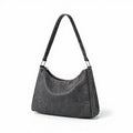 Black Denim Shoulder Bag