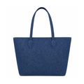Classic Blue Denim Shoulder Bag