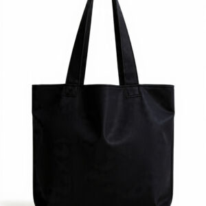 Black Denim Handbag For Daily Use