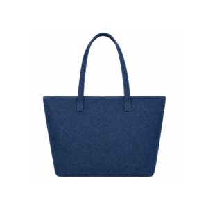 Classic Blue Denim Shoulder Bag